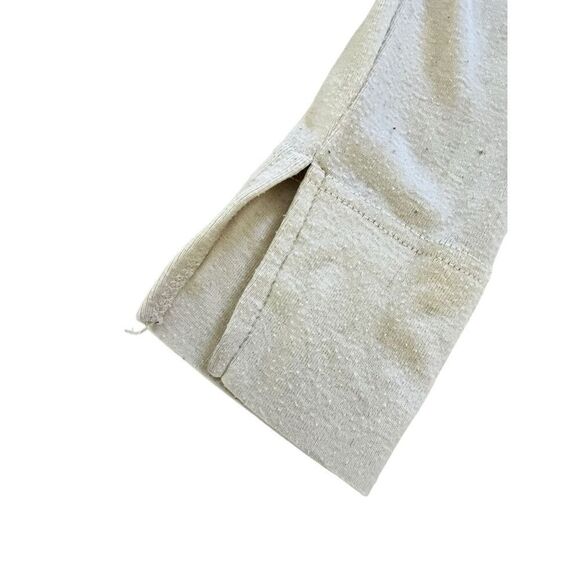 Vintage 80s Basic Long Sleeve Shirt Top Pale Yellow Jolie Intimates S - Picture 3 of 6